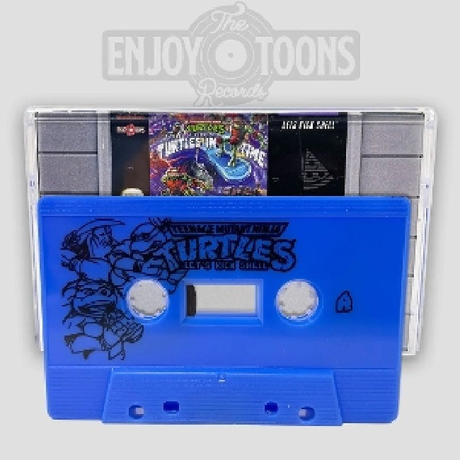 Teenage Mutant Ninja Turtles - Let's kick shell (music cassette)