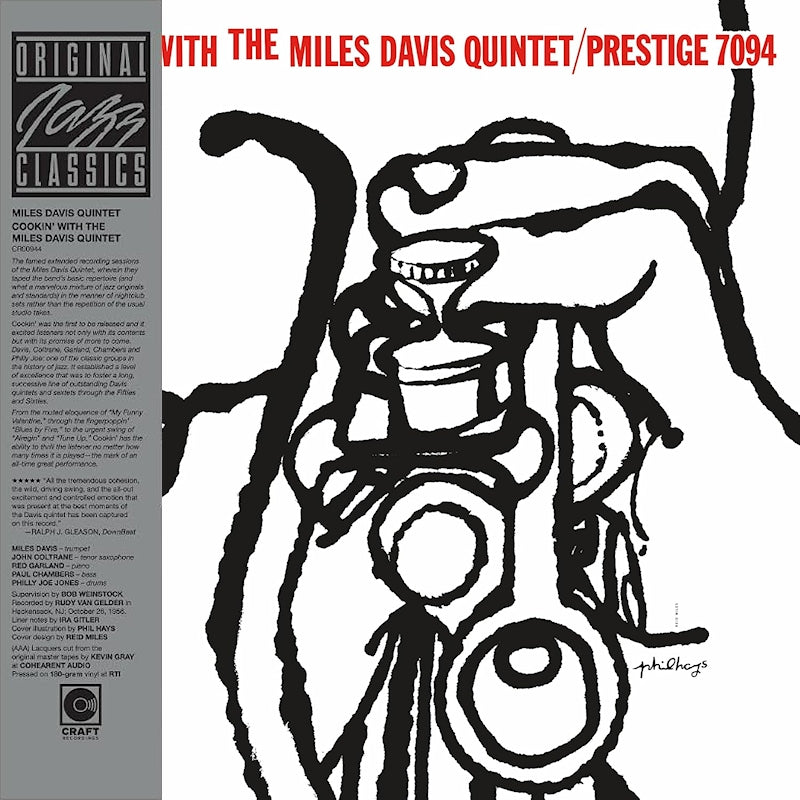 The Miles Davis Quintet - Cookin' with the miles davis quintet (LP) - Velvet Music