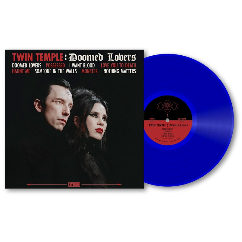Twin Temple - Doomed lovers (translucent blue) (LP) - Velvet Music