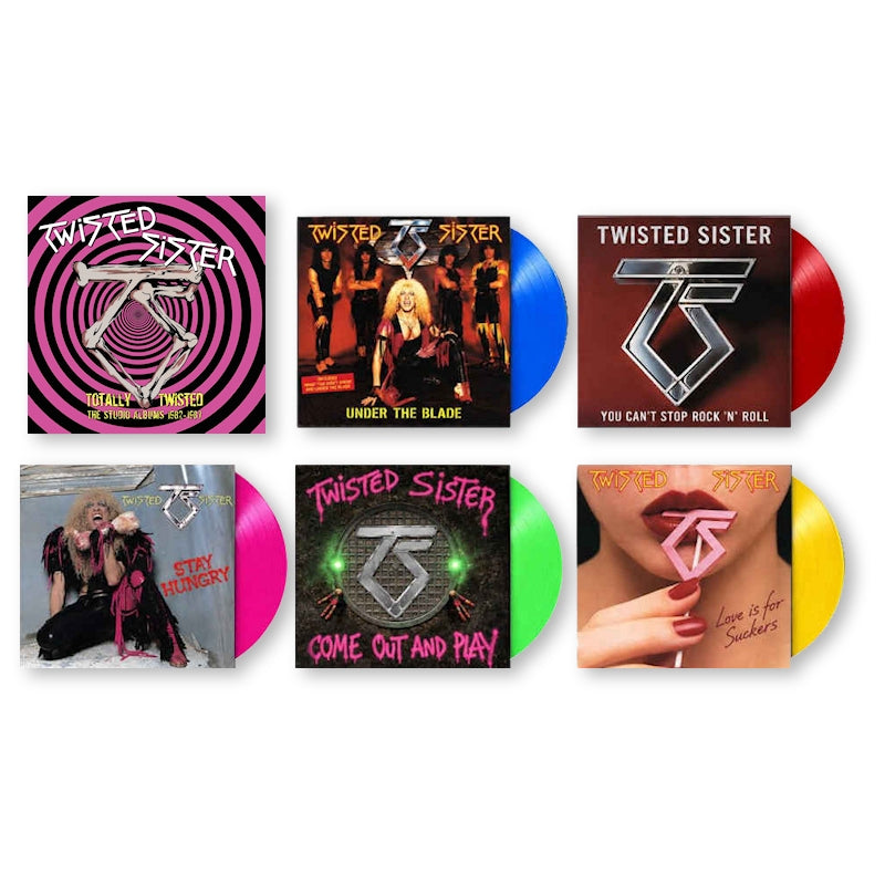 Twisted Sister - Totally twisted - the studio albums 1982-1987 (LP) - Velvet Music