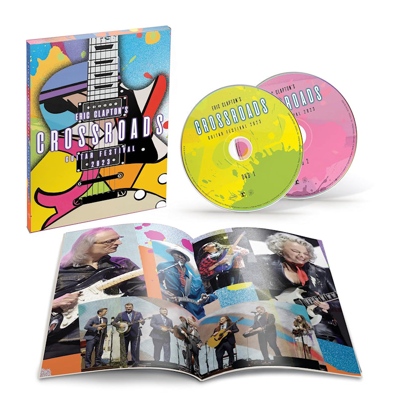 V/A (Various Artists) - Eric clapton's crossroads guitar festival 2023 (DVD movie)
