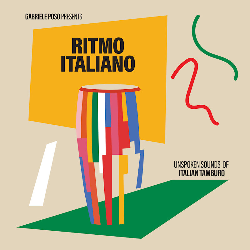 V/A - Gabriele Poso Presents: Ritmo Italiano 'Unspoken Sounds of Italian Tamburo' (CD)
