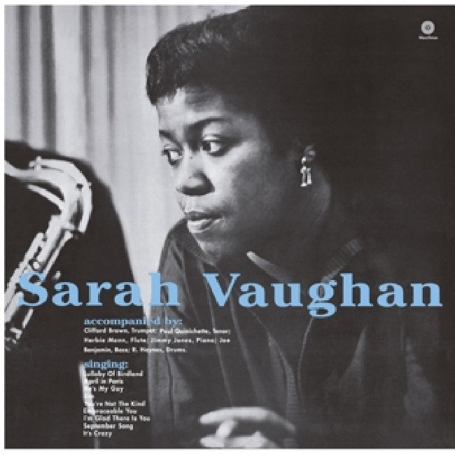 Sarah Vaughan - Sara vaughan with clifford brown (LP) - Velvet Music