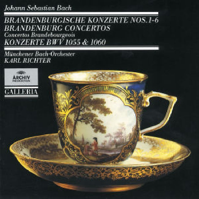 Frank Peter Zimmermann - J.s. bach: brandenburg concertos nos. 1 - 6 - conc (CD) - Velvet Music