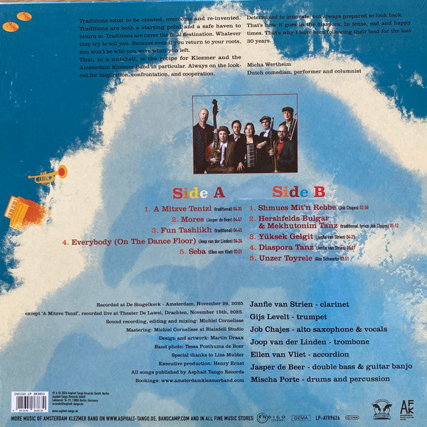 Amsterdam Klezmer Band - Diaspora (LP) - Velvet Music