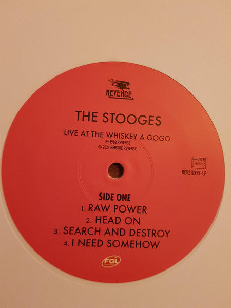 Stooges, The - Live At The Whiskey A Gogo (LP) - Velvet Music