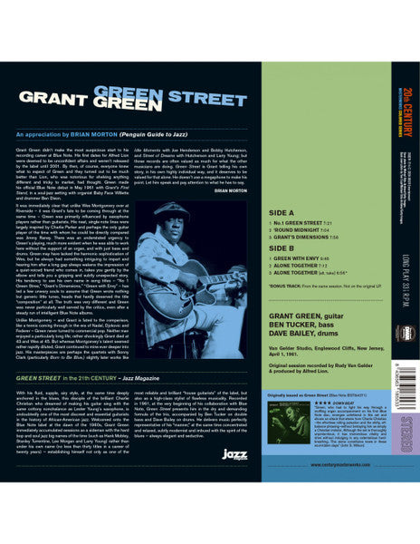 Grant Green - Green Street (LP) - Velvet Music