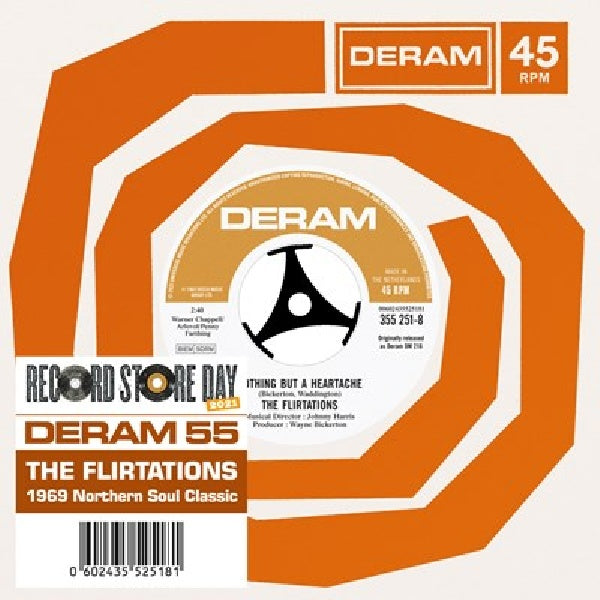 Flirtations - 7-nothing but a heartache / need your loving (12-inch maxi single)