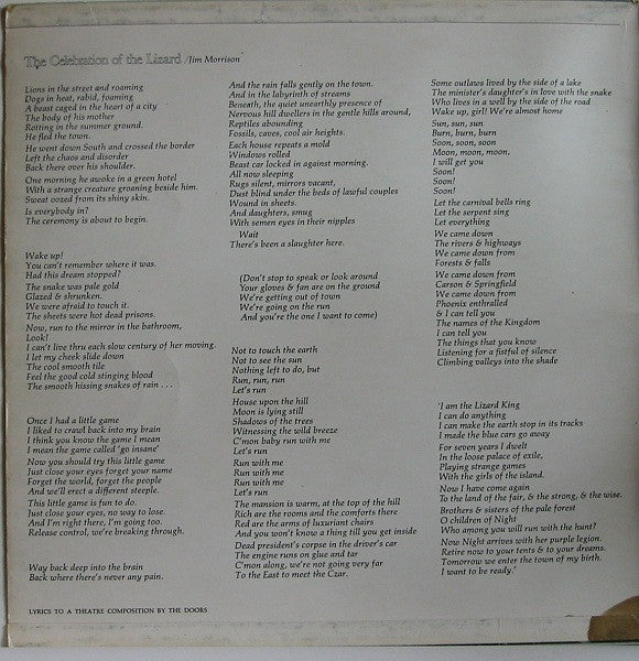 Doors, The - Waiting For The Sun (secondhand LP)