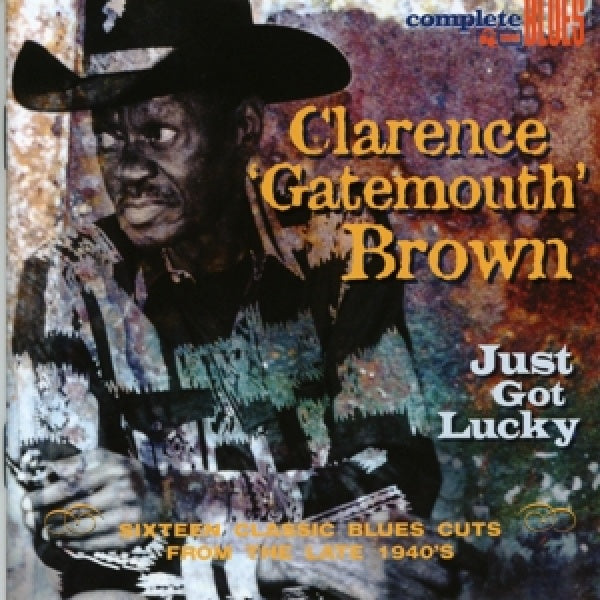Clarence "gatemouth" Brown - Just got lucky (CD) - Velvet Music