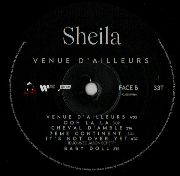 Sheila (5) - Venue D'ailleurs (LP)
