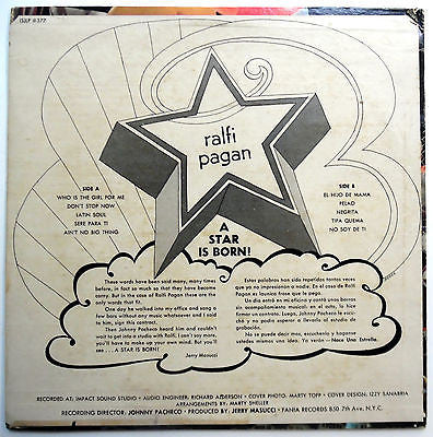 Ralfi Pagan - Ralfi Pagan (LP)