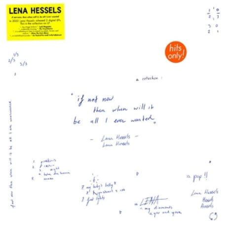 Lena Hessels - If not now, then when will it, be all i ever wante (LP)