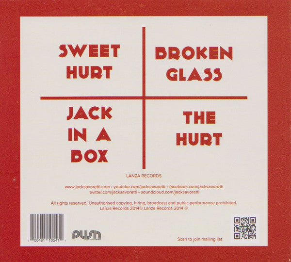 Jack Savoretti - Sweet Hurt (used CD)