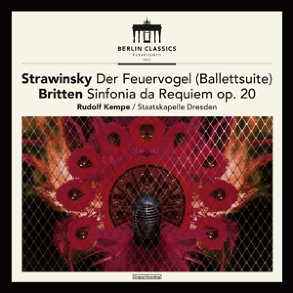 Rudolf Kempe Staatskappelle Dresden - Stravinsky/britten: firebird suite/sinfonia da req (CD) - Velvet Music