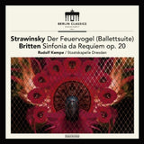 Rudolf Kempe Staatskappelle Dresden - Stravinsky/britten: firebird suite/sinfonia da req (CD) - Velvet Music