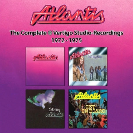 Atlantis - The complete Vertigo studio recordings 1972-1975 (CD)