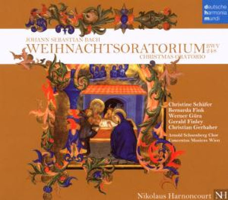Nikolaus Harnoncourt - Bach: Christmas Oratorio (CD)