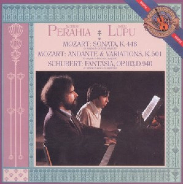 Murray Perahia - Mozart: Sonata in D major for two pianos, K. 448; Schubert: Fantasia in F minor for piano, four hands (CD)