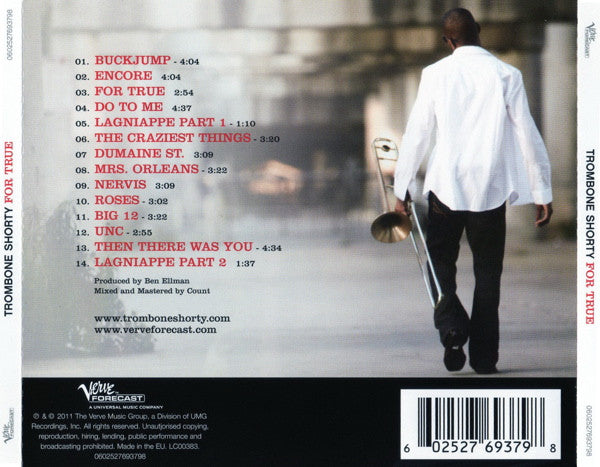 Trombone Shorty - For True (tweedehands CD)